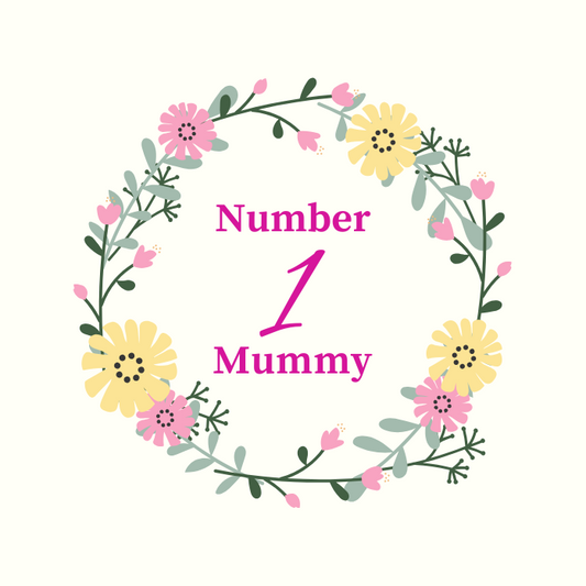 Round Mother's Day Badge